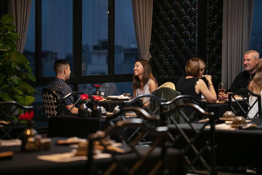 Jm Marvel Hotel & Spa Hanoi Exteriör bild